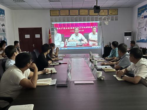 【河海水文】水發(fā)水控集團(tuán)黨委委員、紀(jì)委書記王高升到河海公司全面從嚴(yán)治黨、黨風(fēng)廉政建設(shè)專題調(diào)研 (1).jpg